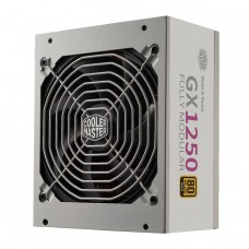 Fonte Cooler Master GX 1250W, 80 Plus Gold, PCI-E 5.0, ATX3.0, PFC Ativo, Full Modular, White, MPE-C501-AFCAG-3GB1