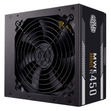 Fonte Cooler Master MWE 450 BRONZE - V2, 450w, 80 Plus Bronze, Full Range, PFC Ativo, MPE-4501-ACAAW-BBR