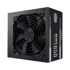Fonte Cooler Master MWE 650 BRONZE - V2, 650w, 80 Plus Bronze, Full Range, PFC Ativo, MPE-6501-ACAAW-BBR