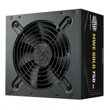 Fonte Cooler Master MWE Gold 750 V3, 750W, 80 Plus Gold, ATX 3.1, PFC Ativo, MPE-7506-ACAG-BBR