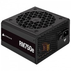 Fonte Corsair RM750e, 750W, 80 Plus Gold, PCIe 5.1, Full Modular, Black, ‎CP-9020262-BR