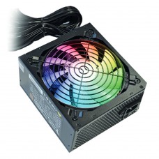 Fonte Duex DX 500FSE+ RGB Series, 500W, 80 Plus Bronze, PFC Ativo