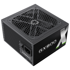 Fonte Gamemax GX800, 800W, 80 Plus Gold, PFC Ativo, Black, GX800WBKPSS7710BR