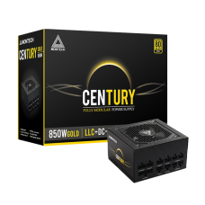 Fonte Montech Century Gold 850W, 80 Plus Gold, PFC Ativo
