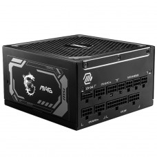 Fonte MSI MAG A1250GL PCIE5, 1250W, 80 Plus Gold, Cybenetics Gold, ATX 3.1, PFC Ativo, Full Modular, Preto