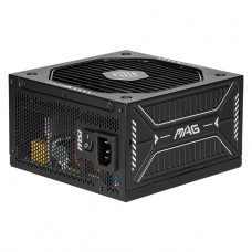 Fonte MSI MAG A850GLS PCIE5, 850W, 80 Plus Gold, Cybenetics Gold, ATX 3.1, PFC Ativo, Full Modular, Preto, MAGA850GLS