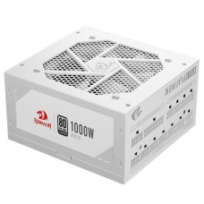 Fonte Redragon RGPS, 1000W, ATX 3.0, 80 Plus Platinum, Com Conector PCIe 5.0, PFC Ativo, Full Modular, White, GC-PS017W