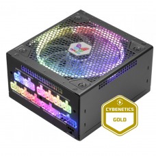 Fonte Super Flower LEADEX III ARGB 650W, 80 Plus Gold, Black, PFC Ativo, Full Modular, SF-650F14RG(BK) Com Cabo de força