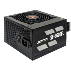 Fonte SuperFrame, 600W, 80 Plus Bronze, PFC Ativo, Cabos Flat, SF-B600FL