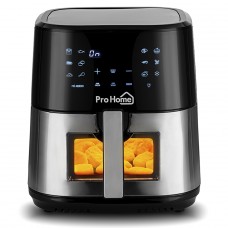 Fritadeira Elétrica Air Fryer Pro Home Style PRO, 100% Digital, Com Visor, 8L, 110V, Preto e Inox, PH-AF-SP1700WS8LS110D