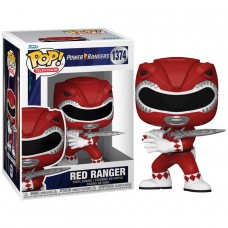 Funko Pop! Power Rangers! Ranger Vermelho 30º Aniversário N 1374