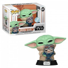 Funko POP! Star Wars! Grogu Com Droidsmith, N 691