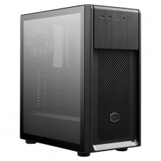 Gabinete Cooler Master Elite 500, Mid Tower, Vidro Temperado, Black, ATX, Sem Fonte, Com 1 Fan, E500-KGNN-S00