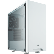 Gabinete Gamer Corsair Carbide 275R, Mid Tower, Com 2 Fans, Lateral de Acrílico, White, Sem Fonte CC-9011131-WW