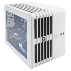 Gabinete Gamer Corsair Carbide Air 240, Mid Tower, Com 3 Fans, Lateral em Acrílico, White, Sem Fonte, CC-9011069-WW