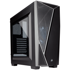 Gabinete Gamer Corsair Carbide SPEC-04 Mid Tower, Com 1 Fan, Lateral em Acrílico, Black-Grey, Sem Fonte, CC-9011109-WW