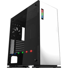 Gabinete Gamer Gamemax Vega M909 RGB, ​​​​​​​Full Tower, White, GGM, Sem Fonte, Com 1 Fan, GMX-VEGA-W