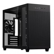 Gabinete Gamer Asus Prime AP201 Case Glass Black Edition, Micro-ATX, Quasi-Filter Mesh, Com 1 fan, 90DC00G0-B30010