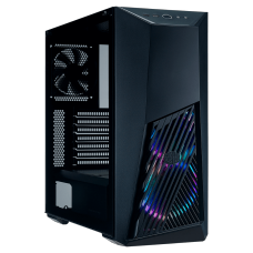 Gabinete Gamer Cooler Master K501L ARGB, Mid Tower, Vidro Temperado, ATX, Black, Sem Fonte, Com 3 Fans, MCB-K501L-KGNN-SR3