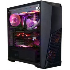 Gabinete Gamer Cooler Master K501L RGB, Mid Tower, Com 2 Fan, Black, Sem Fonte, MCB-K501L-KGNN-SR1