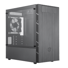 Gabinete Gamer Cooler Master Masterbox MB400L, Mini Tower, Black, MCB-B400L-KG5N-S00, Com ODD, Sem Fonte, Com 1 Fan