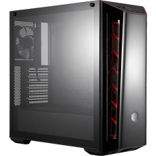 Gabinete Gamer Cooler Master Masterbox MB520 TG, Mid Tower, Vidro Temperado, Black, Sem Fonte, Com 1 Fan, MCB-B520-KGNN-S00