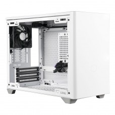 Gabinete Gamer Cooler Master MasterBox NR200, White, Mini ITX, Sem Fonte, Com 2 Fans, MCB-NR200-WNNN-S00