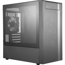 Gabinete Gamer Cooler Master, MasterBox NR400, Mini Tower, Vidro Temperado, Black, Sem Fonte, Com 2 Fans, MCB-NR400-KG5N-S00