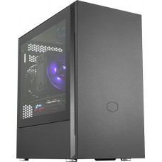 Gabinete Gamer Cooler Master Silencio S400, Mid Tower, Black, MCS-S400-KG5N-S00, Sem Fonte, Com 2 Fans