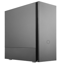 Gabinete Gamer Cooler Master Silencio S600 Steel, Mid Tower, Black, Sem Fonte, Com 2 Fans, MCS-S600-KN5N-S00