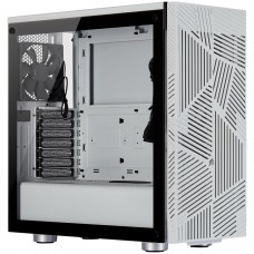 Gabinete Gamer Corsair Carbide 275R Airflow, Mid Tower, Com 3 Fans, Vidro Temperado, White, Sem Fonte CC-9011182-WW