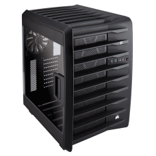 Gabinete Gamer Corsair Carbide Air 740, Mid Tower, Com 3 Fans, Lateral em Acrílico, Black, Sem Fonte, CC-9011096-WW