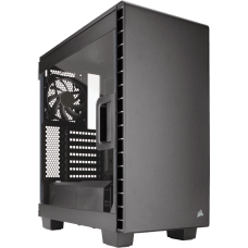 Gabinete Gamer Corsair Carbide Clear 400C, Mid Tower, Com 2 Fans, Lateral em Acrílico, Black Sem Fonte, CC-9011081-WW