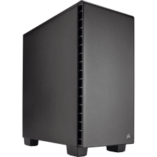 Gabinete Gamer Corsair Carbide Quiet 400Q, Mid Tower, Com 2 Fans, Black, Sem Fonte, CC-9011100-WW