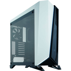 Gabinete Gamer Corsair Carbide Spec-Omega, Mid Tower, Com 2 Fans, Vidro Temperado, Black-White, Sem Fonte, CC-9011119-WW