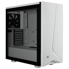 Gabinete Gamer Corsair Carbide SPEC-06, Mid Tower, Com 2 Fan, Vidro temperado, White, Sem Fonte, CC-9011145-WW