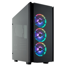 Gabinete Gamer Corsair Obsidian 500D RGB SE Premium, MidTower, Com 3 Fan, Vidro Temperado, Sem Fonte, CC-9011139-WW