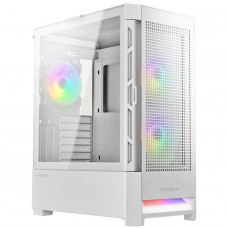 Gabinete Gamer Cougar Airface RGB White, Mid Tower, Vidro Temperado, ATX, Com 3 Fans, Branco, 385ZD10.0005