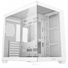 Gabinete Gamer DeepCool CG530 WH, Mid Tower, Vidro Temperado, ATX, Sem Fonte, Sem Fans, Branco, R-CG530-WHNDA0-G-1