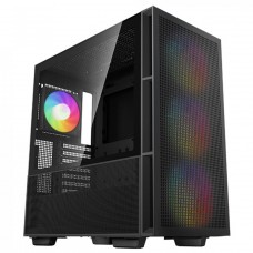 Gabinete Gamer DeepCool CH560, Mid Tower, Vidro Temperado, E-ATX, Black, Sem Fonte, Com 4 Fans ARGB, R-CH560-BKAPE4-G-1