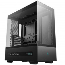 Gabinete Gamer DeepCool CH690 Digital, Mid Tower, Vidro Temperado, ATX, Sem Fonte, Sem Fans, Preto, R-CH690-BKNNA0D-G-1