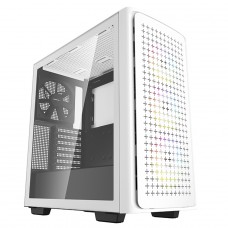 Gabinete Gamer DeepCool CK560 WH, White, Mid Tower, Vidro Temperado, E-ATX, Sem Fonte, Com 4 Fans, R-CK560-WHAAE4-G-1