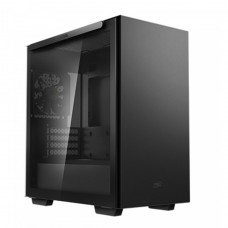 Gabinete Gamer DeepCool Macube 110, Mid Tower, Vidro Temperado, Black, Sem Fonte, Sem Fan, R-MACUBE110-BKNGM0N-B-1
