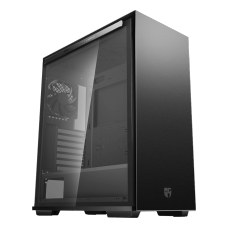 Gabinete Gamer DeepCool Macube 310, Mid Tower, Vidro Temperado, Black, Sem Fonte, Sem Fan, GS-ATX-MACUBE310-BKG0P