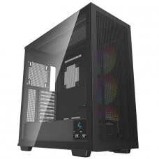 Gabinete Gamer DeepCool Morpheus, Full Tower, Vidro Temperado, E-ATX, Black, Sem Fonte, Com 3 Fans ARGB, R-MORPHEUS-BKAPA1-G-1