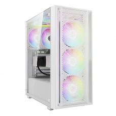 Gabinete Gamer Gamdias Aura GC2 Elite, Vidro Temperado, ATX, Mid Tower, RGB, Com 4 Fans, Sem Fonte, White
