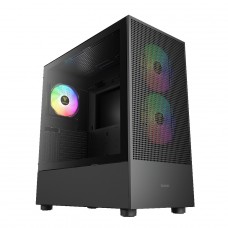 Gabinete Gamer Gamdias Talos E3 Mesh Elite, Vidro Temperado, Mid Tower, Com 3 Fans ARGB, Sem Fonte, Black