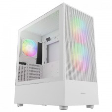 Gabinete Gamer Gamdias Talos E3 Mesh Elite, Vidro Temperado, Mid Tower, Com 3 Fans ARGB, Sem Fonte, White