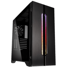 Gabinete Gamer Lian Li Lancool One Digital, Mid Tower, Vidro Temperado, Black, Sem Fonte, Sem Fan