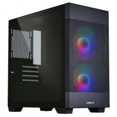 Gabinete Gamer Lian Li Lancool 205M, Mesh, RGB, Mid Tower, Vidro Temperado, Sem Fonte, Preto, Com 2 Fans